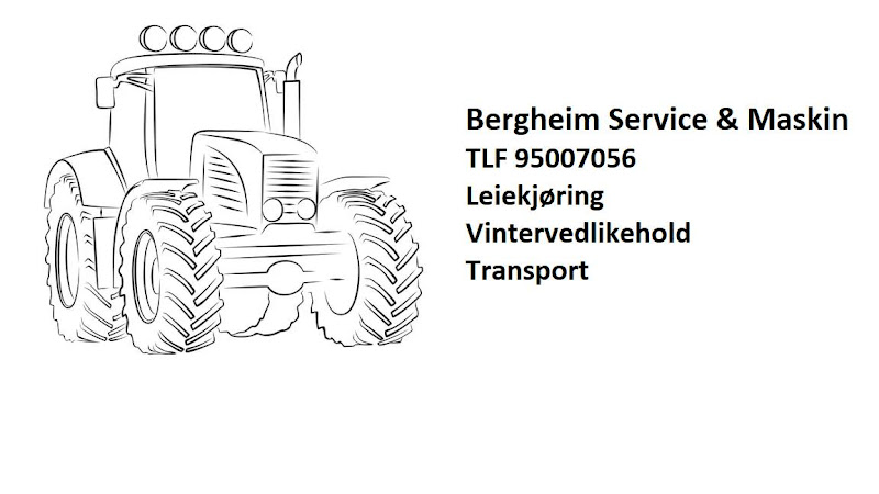 Bilde fra BERGHEIM SERVICE OG MASKIN i Fåvang